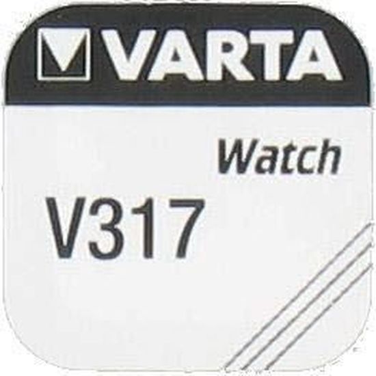 VARTA PILE MONTRE 317 SR62 Lot de 10