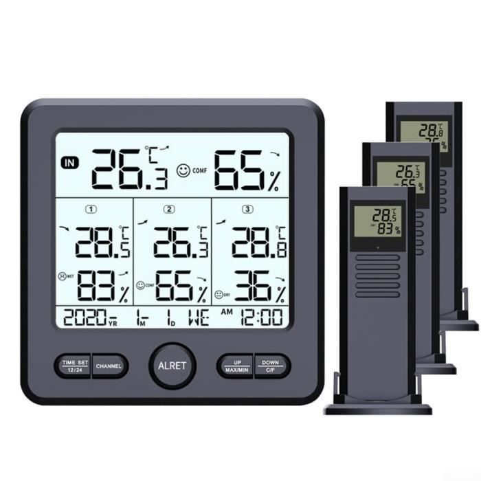 Station météo sans fil La Crosse, thermomètre numérique