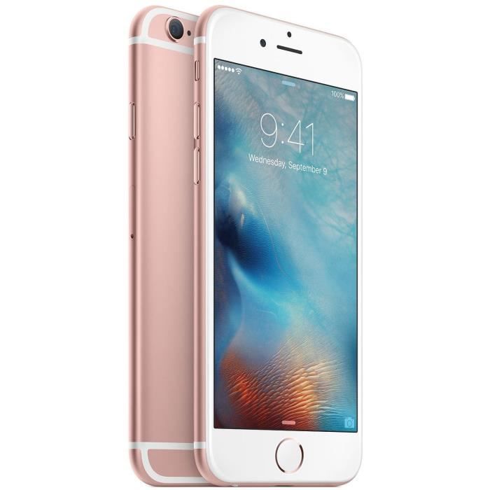 APPLE Iphone 6s Plus 128Go Or rose - Reconditionné - Etat correct