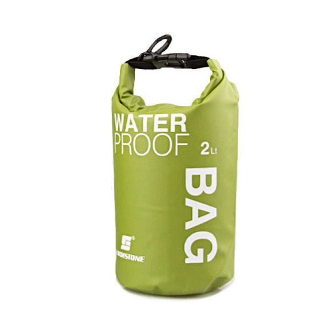 Sac étanche de stockage de sac 2L pour canoë kayak rafting caméra GN téléphone portable