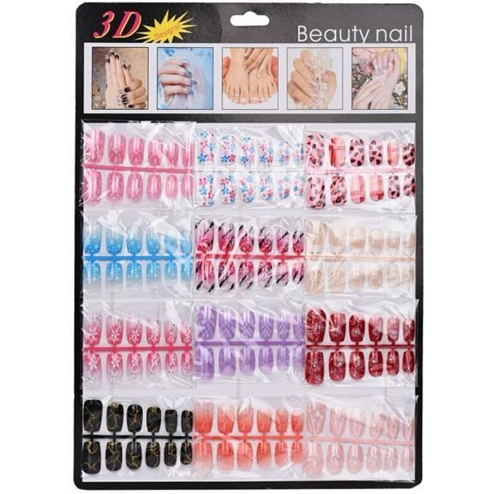 ZZP60903822 Mixed Set Conseils Faux ongles artificiels faux ongles Art acrylique Manucure Gel