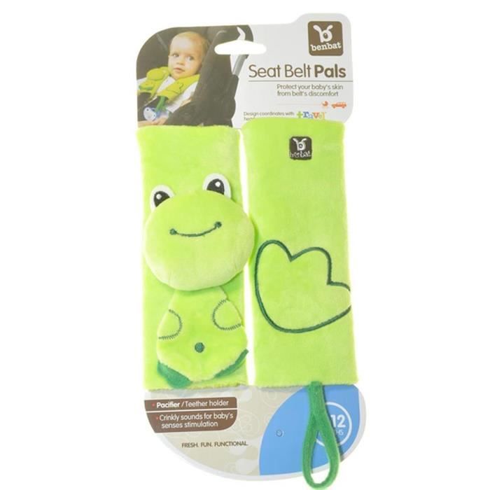 bébé Voiture poussette Épaule Tampon Siège Ceinture Copain Sangle Couverture vert