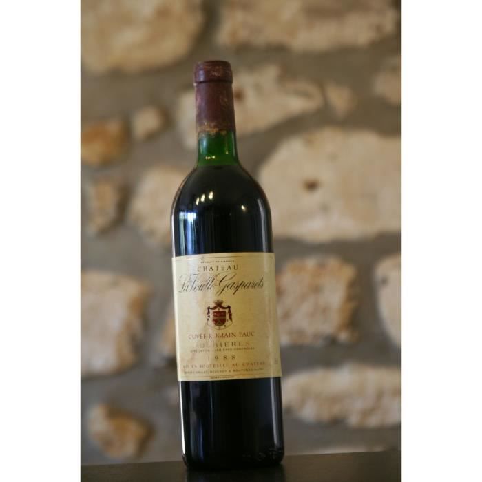 Château La Voulte Gasparet 1988 Rouge