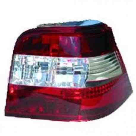 feux arrières design, chrome GOLF, Berline 97-03 4-portes pour: Volkswagen Golf IV 97-03