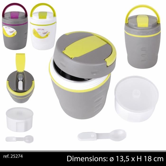 BOITE ISOTHERME PIC NIC CONSERVATION REPAS GLACIERE THERMOS GOBELET CAMPING COUVERT
