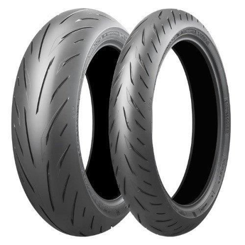 Bridgestone BATTLAX S22 REA 180/55R17 73W - PNEUS - PN Arrière, Radial, TL-TT, YAMAHA MT-09 21 - Visuel non contractuel