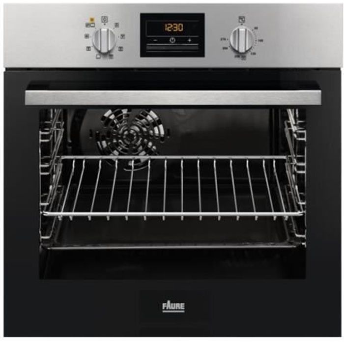 Faure FZA27901BU Four intégrable niche largeur : 56 cm profondeur : 55 cm hauteur : 60 cm avec système auto-nettoyant classe A…