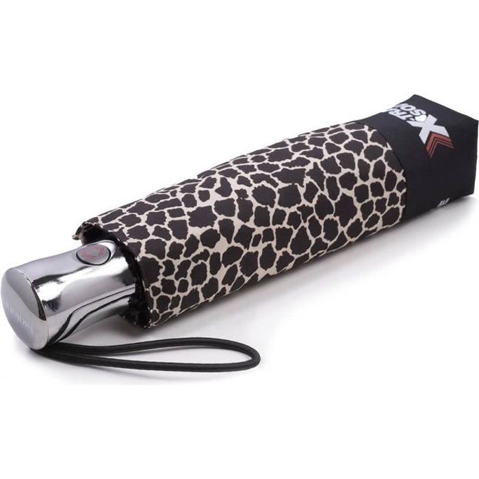 Isotoner Parapluie x-tra solide anti retournements girafe femme