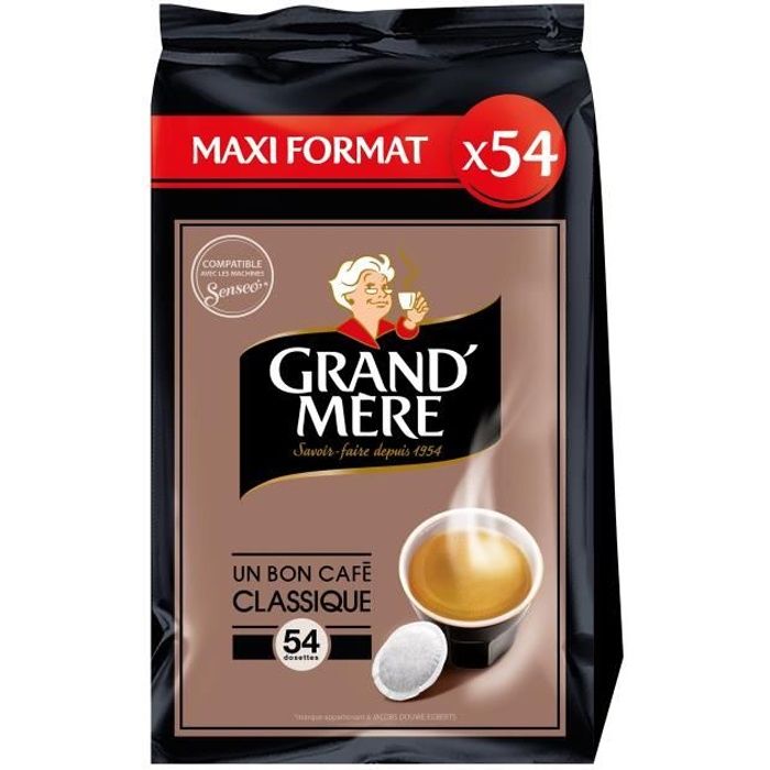 Grand-mère Classique café en dosettes x54 -356g