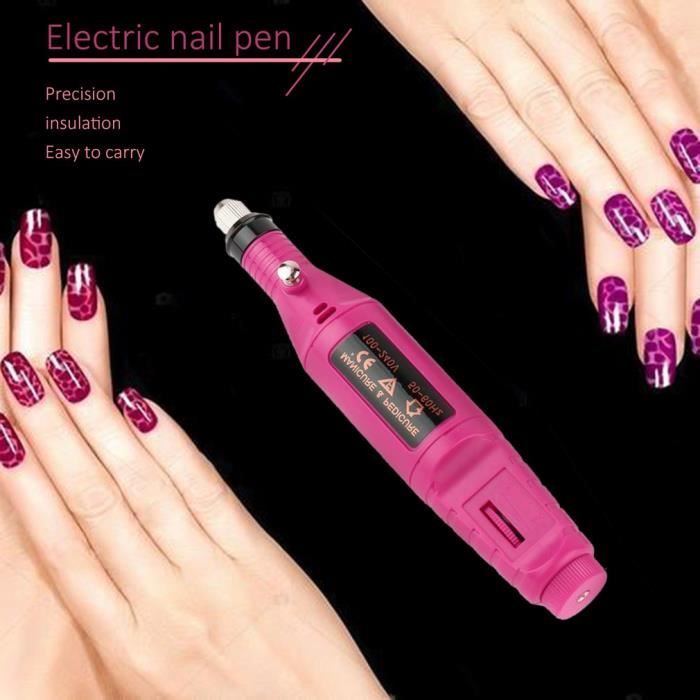 20000RPM Set ponceuse à ongle Stylo électrique manucure pédicure ponceuse ongle Machine de manucure électrique
