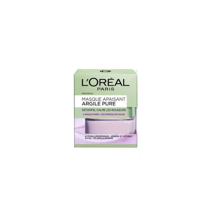 L'Oréal Paris ARGILE PURE Masque Apaisant 50.0 mlac