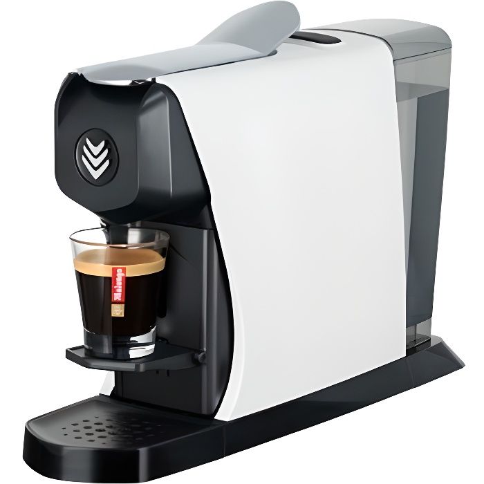 Machine a cafe dosette Malongo modele eoh - Blanc brillant