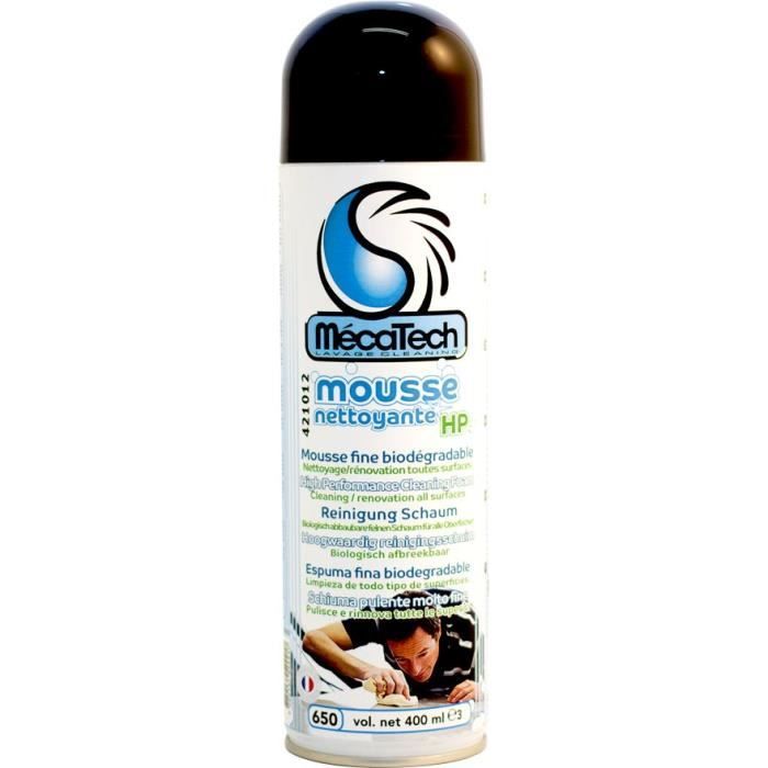 MECATECH moussenettoyante HPbiodegradable - Aérosol