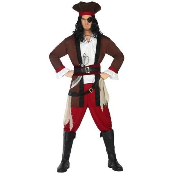 ATOSA Déguisement Pirate - Panoplie Adulte