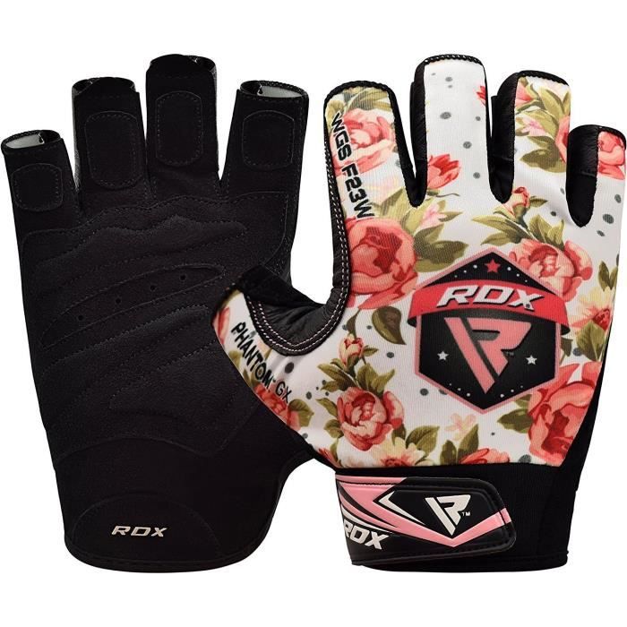 RDX Gants de Musculation Femme Gym d'Entraînement de pour Ladies Bodybuilding Fitness d'exercice