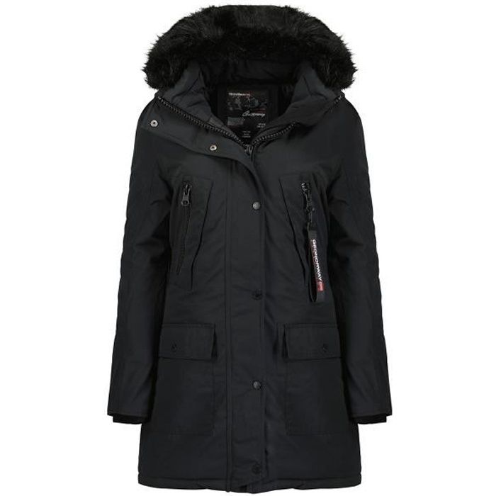 Parka Femme Geographical Norway Corta Noir