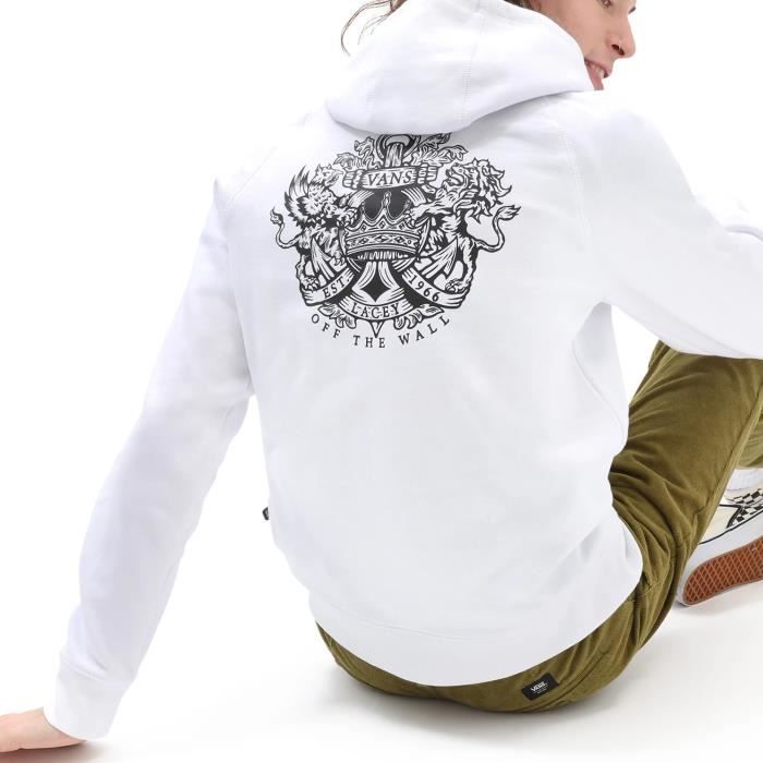 Vans Sweat à Capuche pour Homme Versa Standard Blanc VN0A49SNYXB