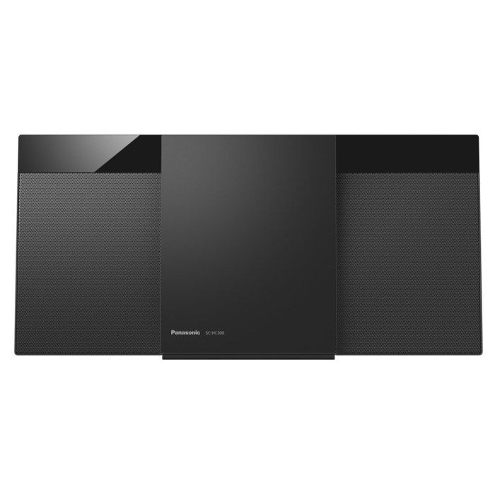 PANASONIC HC300-K - Micro-chaîne Bluetooth - 20W - Lecteur CD, Radio FM, Aux Auto-Play -Noire
