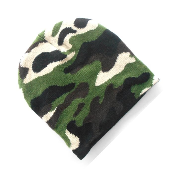BONNET CAMOUFLAGE VERT KAKI HOMME FEMME ENFANT FILLE GARCON PAINTBALL SKI MONTAGNE …