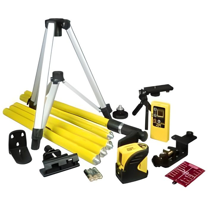STANLEY CL2XTi 1-77-121 Kit Niveau Laser Croix Automatique intérieur/ extérieur FatMax