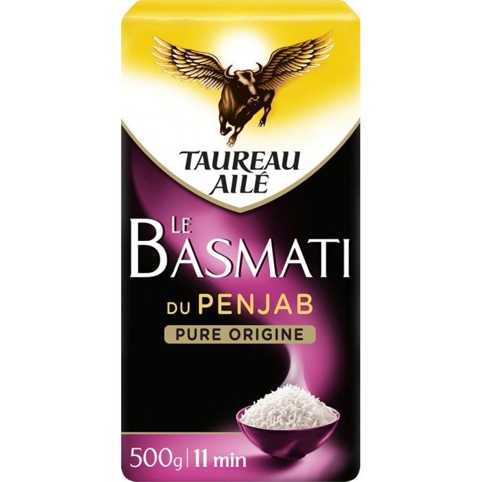 PANZANI Riz basmati du Penjab Taureau Ailé - 500 g