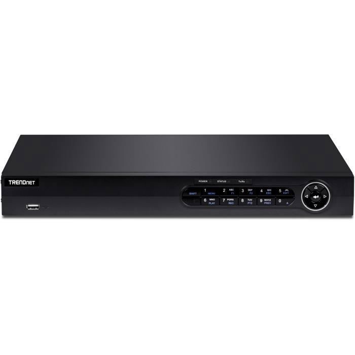 TRENDNET Station de surveillance vidéo TV-NVR408 8 Canaux Filaire - Enregistreur Réseau Vidéo - HDMI