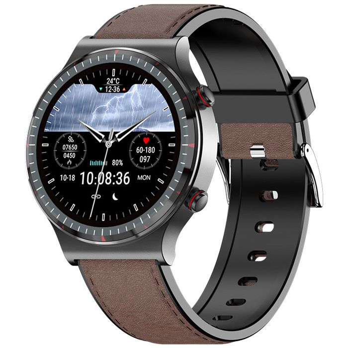 Montre connectée sportive : écran HD 1.3 pouces veille de 30 jours