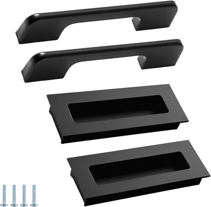 Lot De 2 Tables De Chevet Murales - Lot De 2 Tables De Nuit - Tiroir