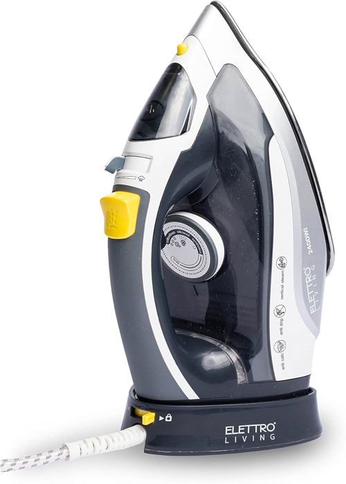 Lui-Fer À Repasser Sans Fil, 2400 W, Plaque En Acier Inoxydable