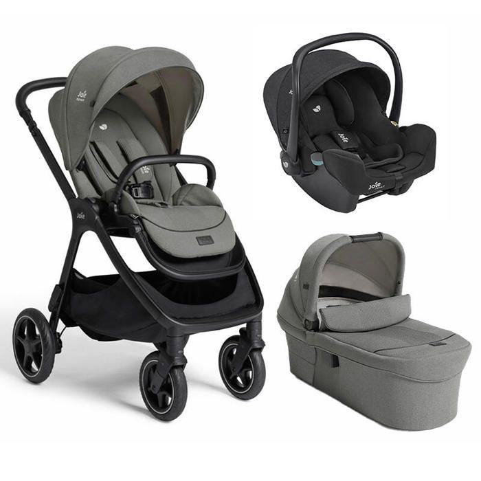 JOIE - Poussette Trio Finiti + Siège auto i-Snug 2 + Nacelle Ramble XL V2 Evergreen