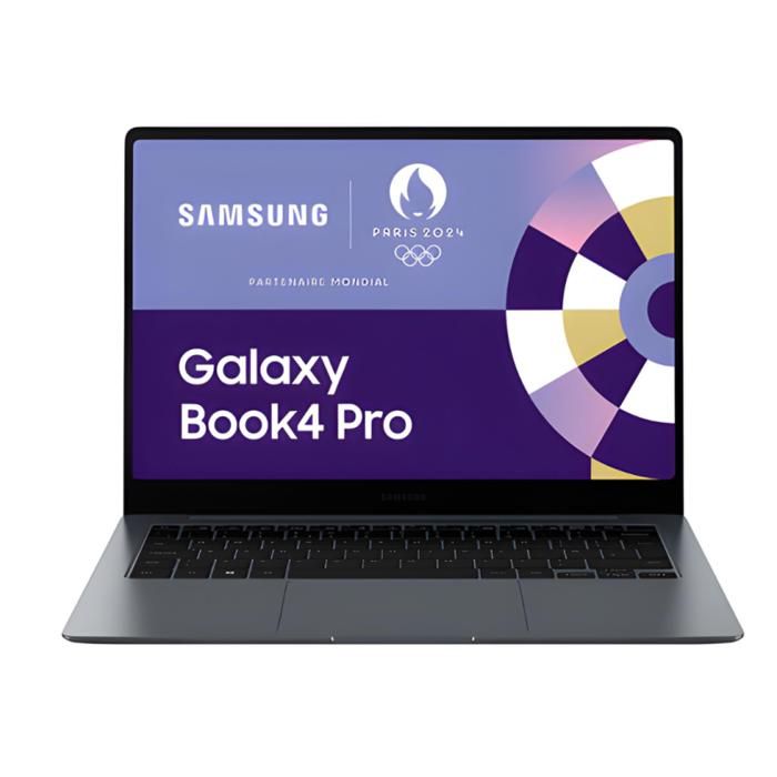 Samsung Galaxy Book 4 Pro 14 16Go/512Go SSD – Intel Core Ultra 7 – QWERTY (DE) – Grade A avec boîte et accessoires