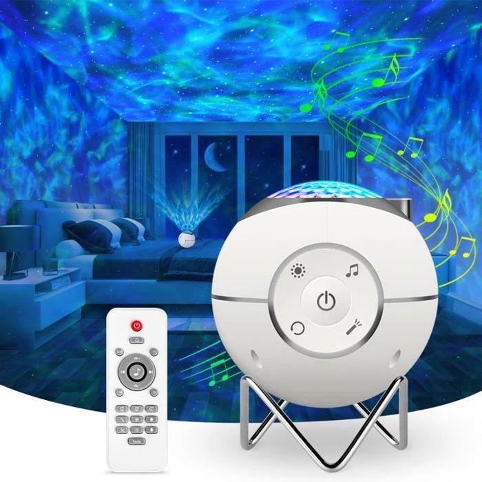 Projecteur De Lumière Galaxie 3 En 1 - Projecteur De Planétarium Usb - Veilleuse Étoilée Avec