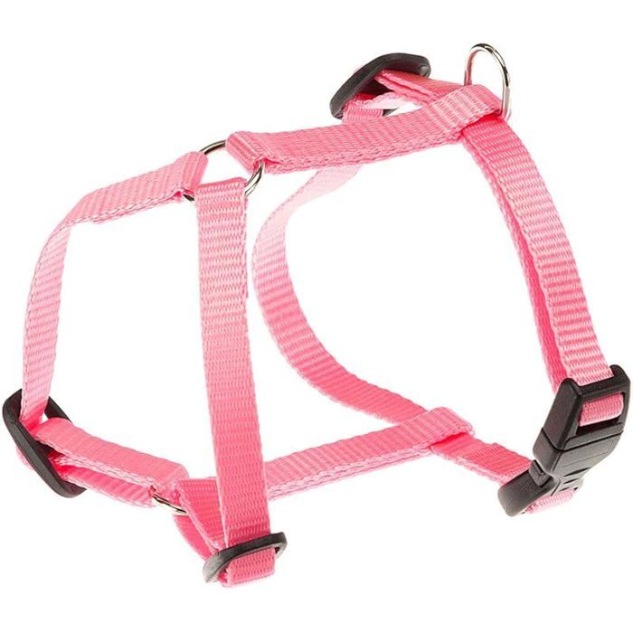 Comparer les prix de Harnais Petit Chien Champion XS Harnais pour Chat Ajustable en 3 Points Facile Porter Poitrine 25-38 cm Rose Ros HARNAIS ANIMAL