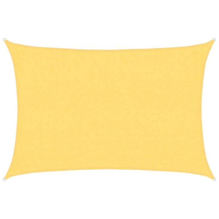 “Winter SaleTOP Accesoire ombre balcon Beige - Voile dombrage 160 g/m² Beige 2x3 m PEHD PRO61349