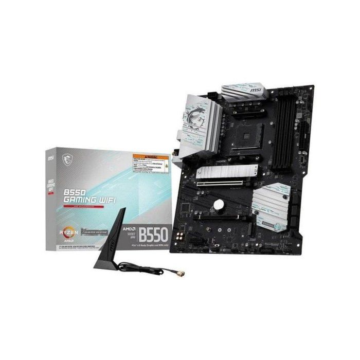 MSI B550 GAMING WIFI carte mère AMD B550 Emplacement AM4 ATX - vue 2