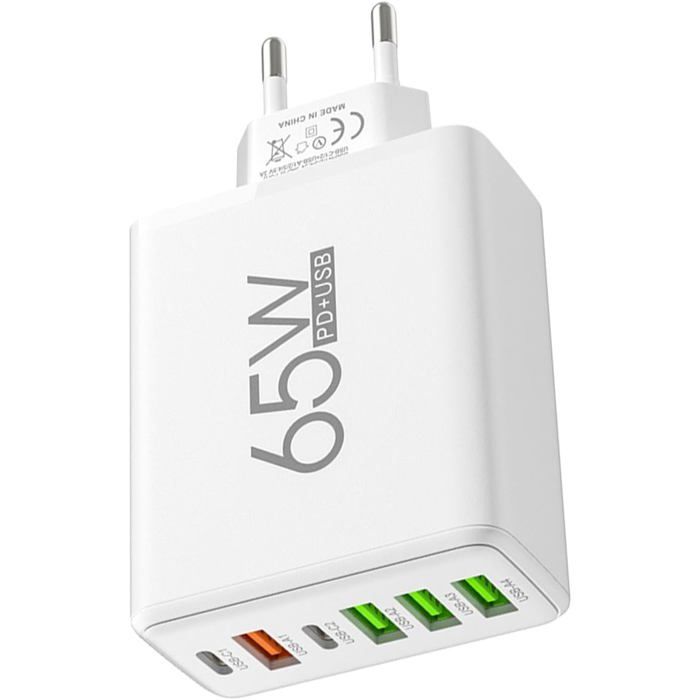Bloc chargeur USB multiport, station de charge USB multiple - Chargeur ...