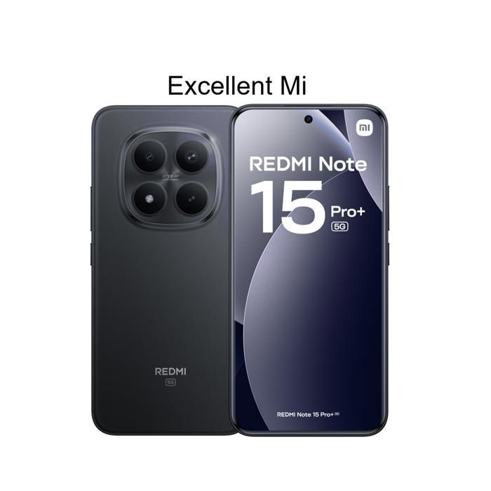 REDMI Note 15 Pro+ 5G Smartphone de 8G RAM ROM Vendu par Excellent Mi EU Version Chargeur non inclus - vue 2