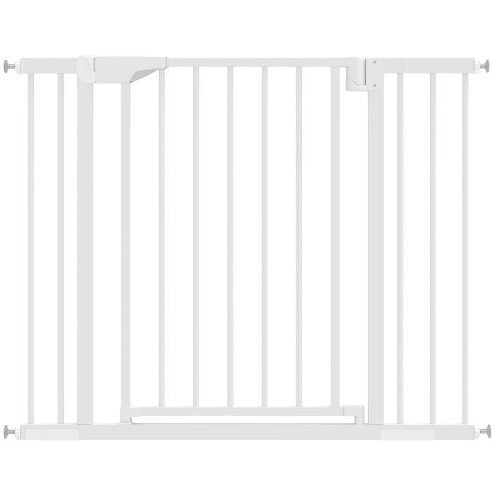Barrière de sécurité pour enfants - Sans perçage - Fermeture automatique - Dimensions ajustables 76-103 cm