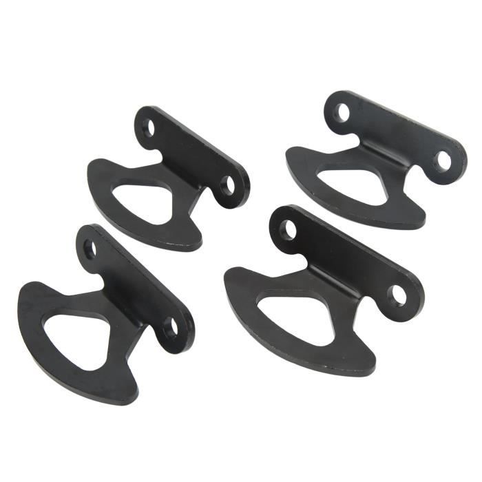 4 Anneaux D’arrimage Pour Rails Aériens – Charge 50 Kg, Aluminium Et Acier, Pour Camions Et Remorques