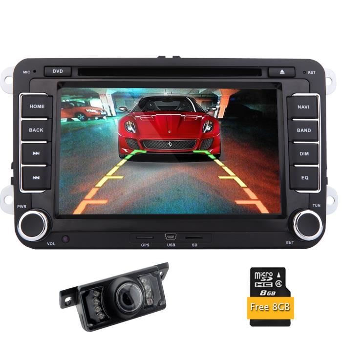 EinCar Double Din voiture Radio stéréo 7 pouces au tableau de bord pour
