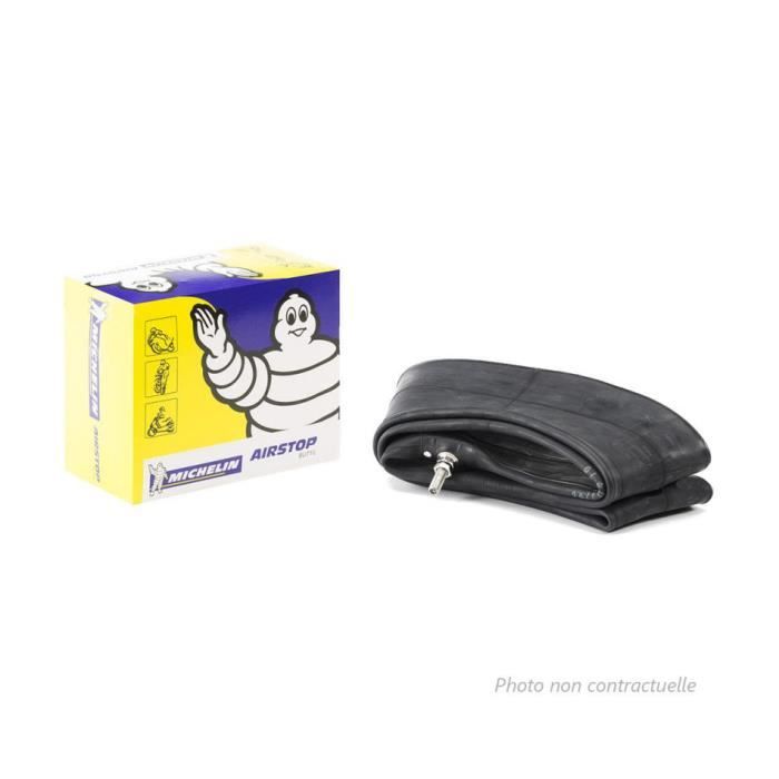 Chambre à Air Michelin Moto Street 16 - Pour Pneus 110/90-16 Et 120/80-16, Valve TR4, Neuve