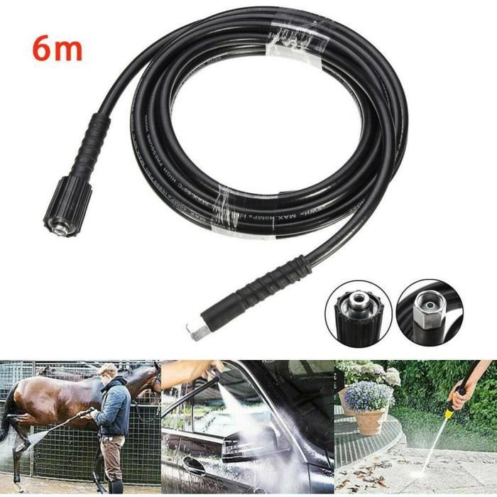 Tuyau Haute Pression 10 M Pour Karcher K2 K3 K4 K5 K7 - Cuivre Pur, Pression Max 660 Bar, Diamètre 10 Mm - 3