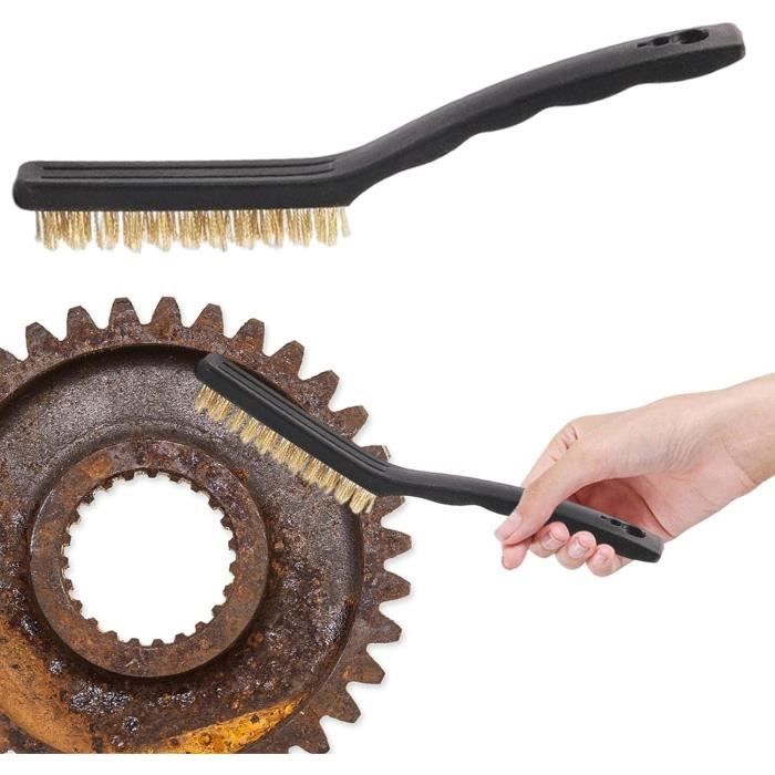 Utoolmart Sourcingmap Lot de 10 brosses de nettoyage pour tube en fil d