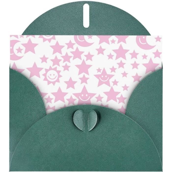Lot De 10 Cartes Vierges Et Enveloppes, Belles Cartes De Vœux Avec