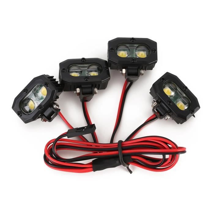 Phare LED INJORA Vert Pour Voiture RC 1/10 – Accessoire RC Pour Axial SCX10 90046 Phare LED INJORA Vert Pour Voiture RC 1/10 – Accessoire RC Pour Axial SCX10 90046