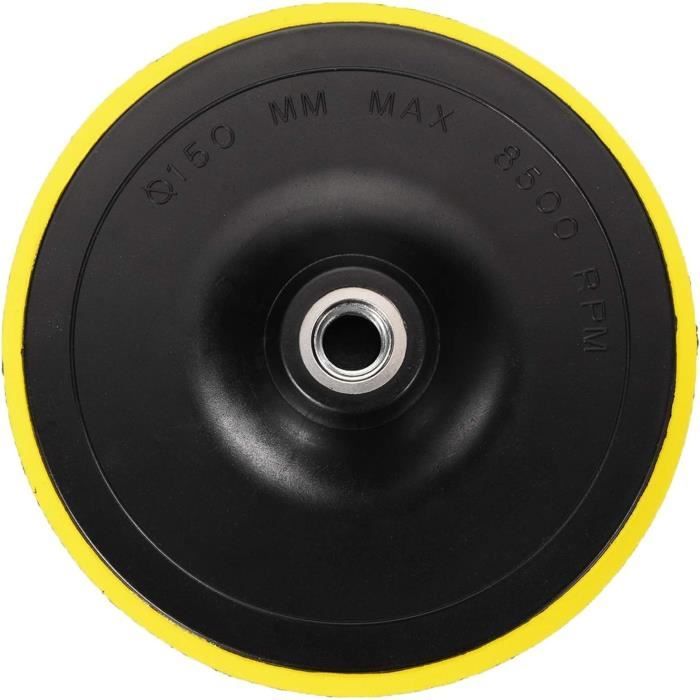 Éponge De Polissage Ferme AB Tools – 150mm, Filetage M14, Pour Ponceuses Et Polisseuses, 4500 RPM