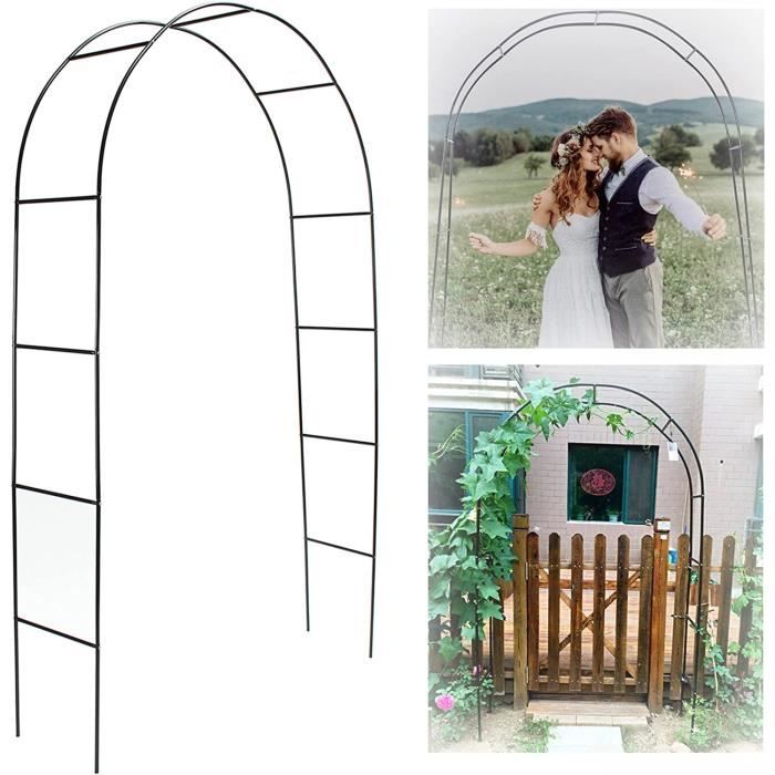 Arche De Mariage Extra Large Petallica – Moongate Ouverte – Cadre Ballon Toile De Fond Jardin – UK