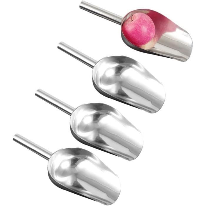 Pelle Et Pince à Glace/bonbons En Inox Doré - Longueur 25 Cm Et 13 Cm - Pour Bar, Buffet, Cuisine - Qualité Alimentaire - 5