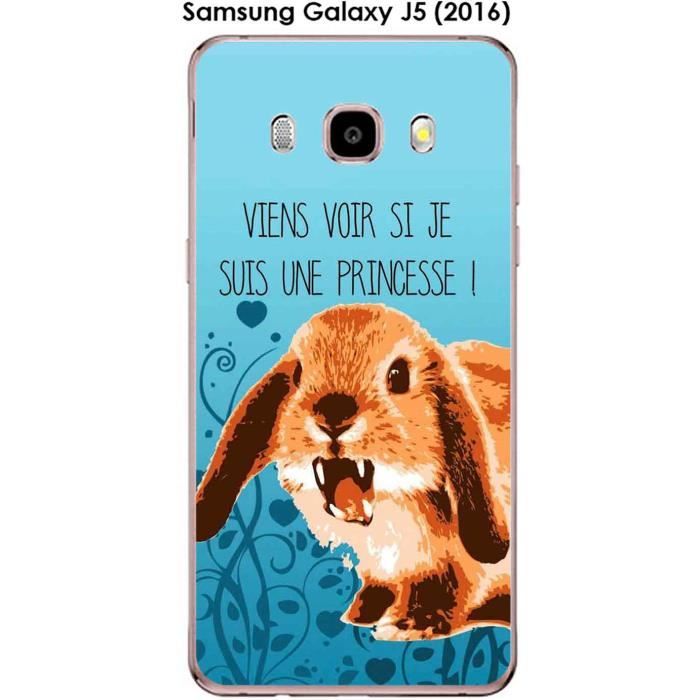 Coque Samsung Galaxy J5 (2016) design Lapin Princesse - Cdiscount ...