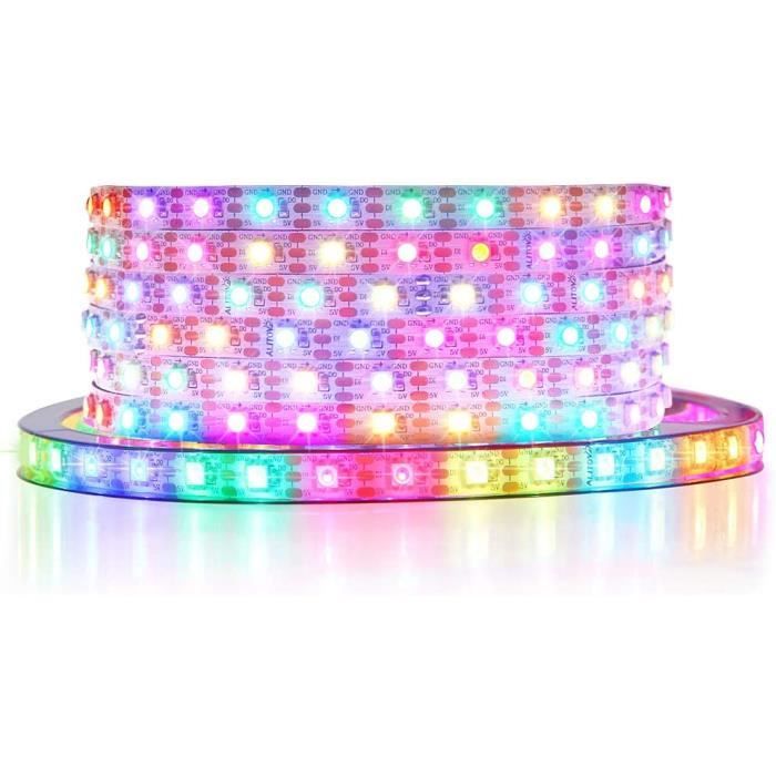 LanJue Ruban lumineux numérique LED RVB 5 V Compatible Arduino ...